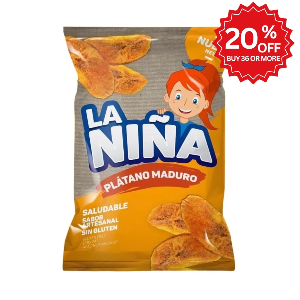 Sweet Plantain Chips La Nina (72g)