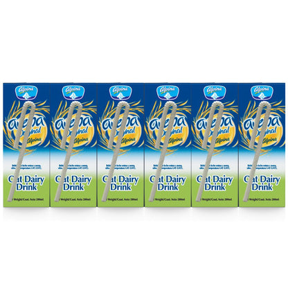 Avena Oat Dairy Drink Alpina Pack of 6 (200ml x 6)