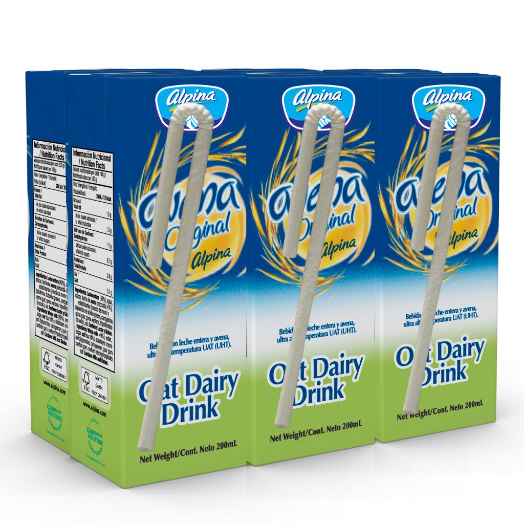 Avena Oat Dairy Drink Alpina Pack of 6 (200ml x 6)