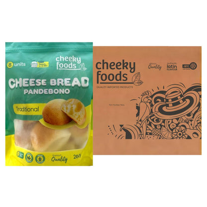 Frozen Pandebono Cheese Bread Traditional x 8 (260g)