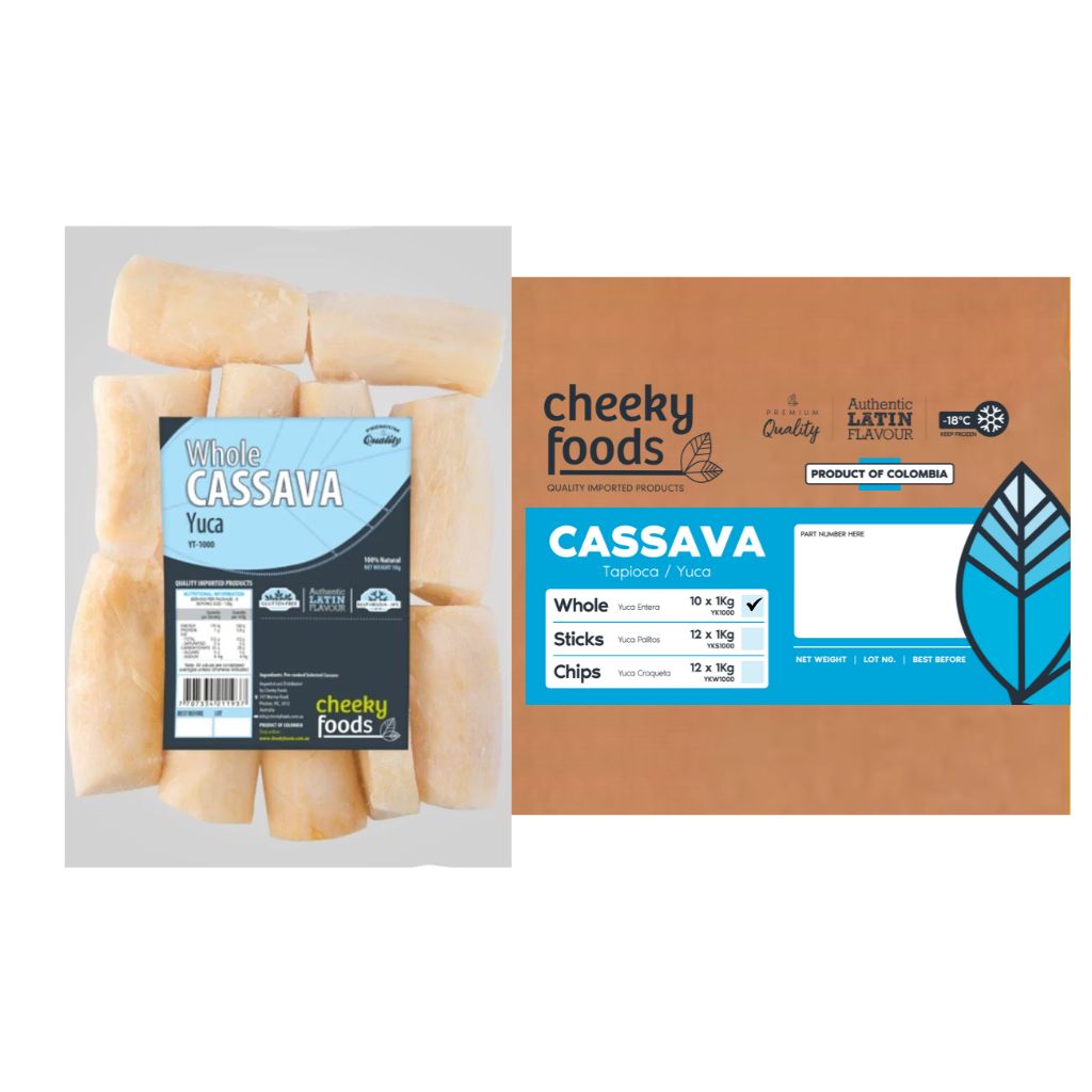 Frozen Whole Cassava - Yuca Entera (1Kg)