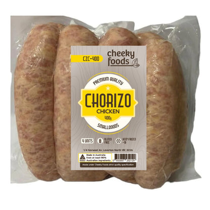 Frozen Chorizo Chicken x 4 (400g)