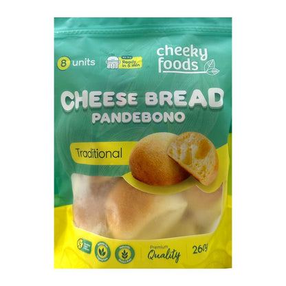 Frozen Pandebono Cheese Bread Traditional x 8 (260g)