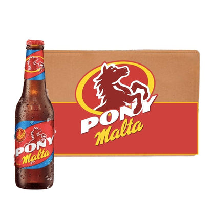 Pony Malta Malt Soft Drink - Six Pack (330 ml)