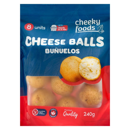 Frozen Bunuelo Cheese Balls x 8 Cheeky Foods (240g)