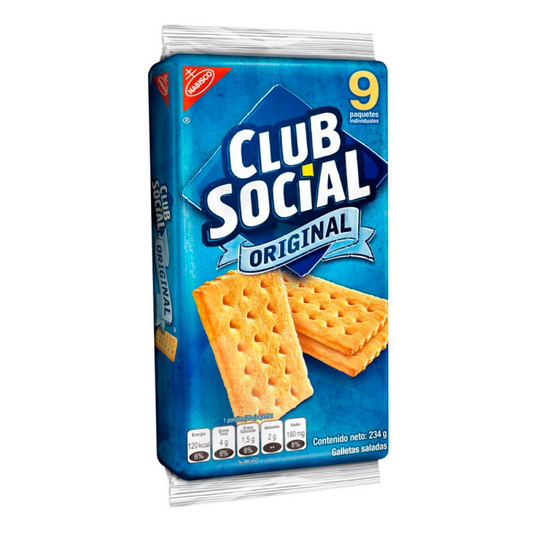 Club Social Original Crackers Pack of 9 (216g)