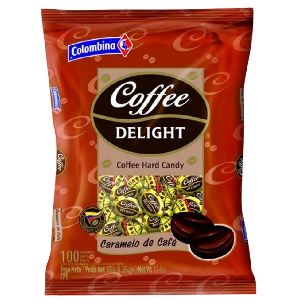 Coffee Delight Candies Colombina Pack of 100 (380gr) – Cheeky Foods